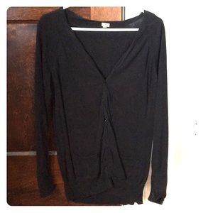 J.Crew Black Cardigan - Size M